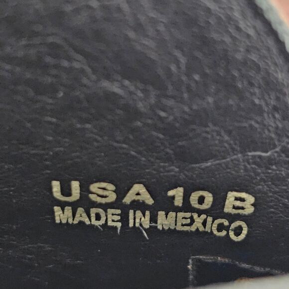 J‎ B Dillon  Women's Boots Brown Lower Blue Upper Size 10B - Picture 10 of 11